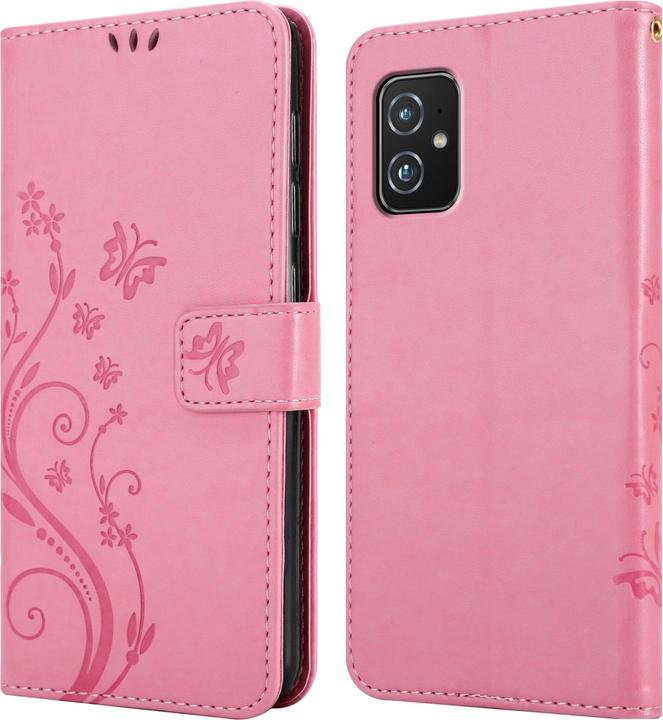 Actual product image Cadorabo Case Flower Book (Asus Zenfone 8)