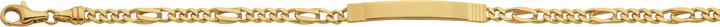 Immagine prodotto Bijou Classic ID-Bracelet Fantasie 19 cm (19 cm, Oro)