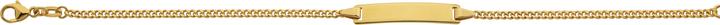 Bijou Classic ID-Bracelet Panzer 19 cm (19 cm, Gold)