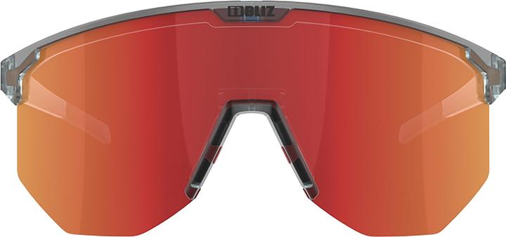Actual product image Bliz Hero (Transparent Grey, Brown with Red Multi)