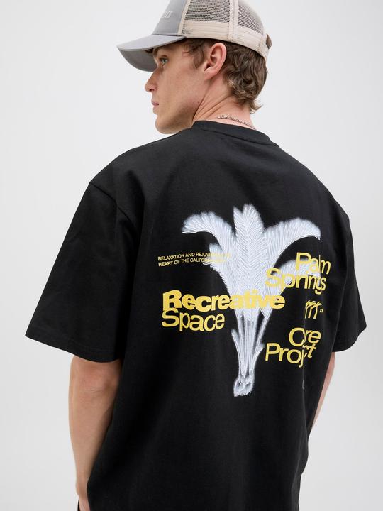 Actual product image Jack & Jones Gedruckt Rundhalsausschnitt T-shirt T-shirt (S)