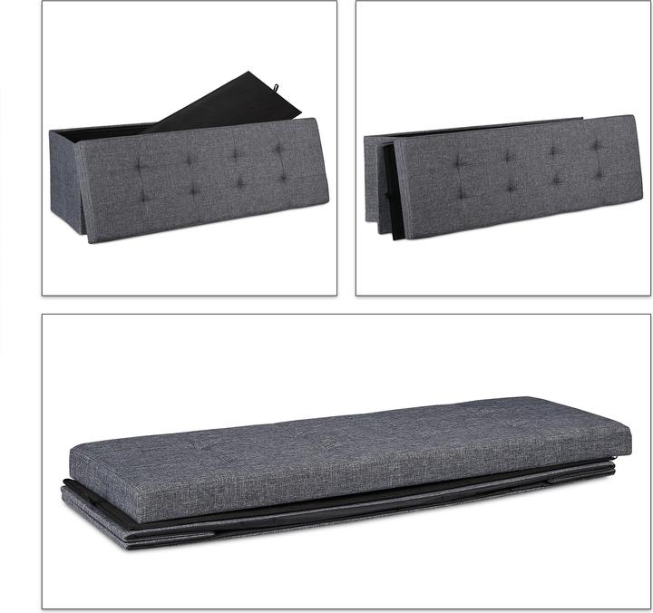 Produktbild Relaxdays Sitzbank (110 cm)