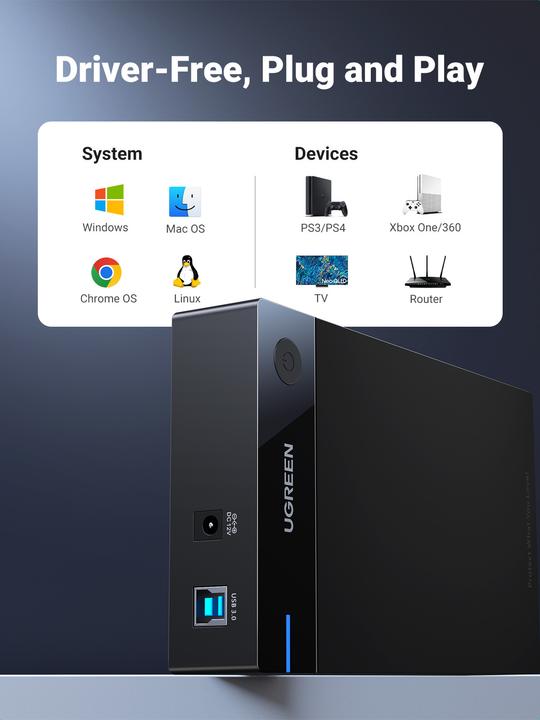 Actual product image Ugreen HDD Hard disk drive (2.5")