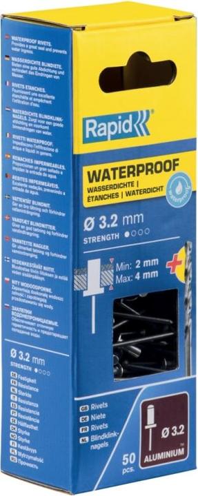 Produktbild Rapid Wasserdicht Blindniete Ø 3,2 x 8 mm
