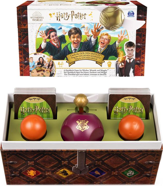 Actual product image Spin Master Harry Potter - Catch the Gold Snitch (Multilingual)