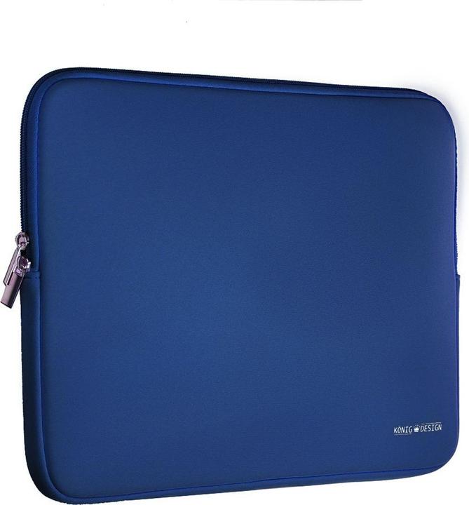 Produktbild König Design Universal Notebooktasche 13 13,3 Zoll Tasche Hülle Laptop Notebook Case Blau (13.30")