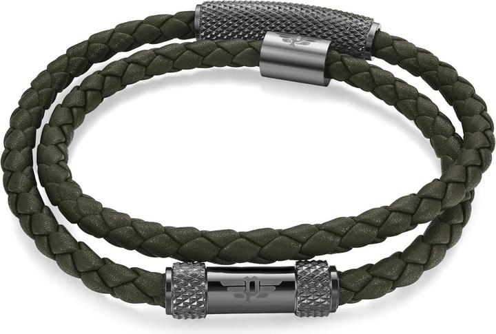 Produktbild Police Urban Texture Armband (20 cm, Leder, Edelstahl)