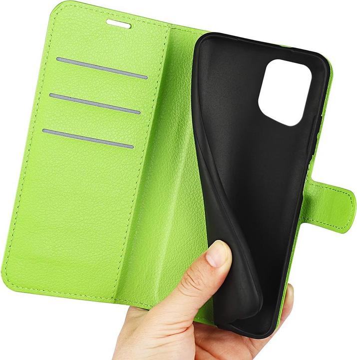 Actual product image Cover-Discount OPPO Find X5 - leather case cover green