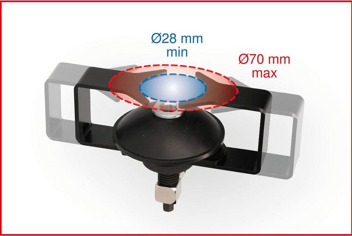Produktbild KS Tools Universal-Entlüfterstutzen-Adapter