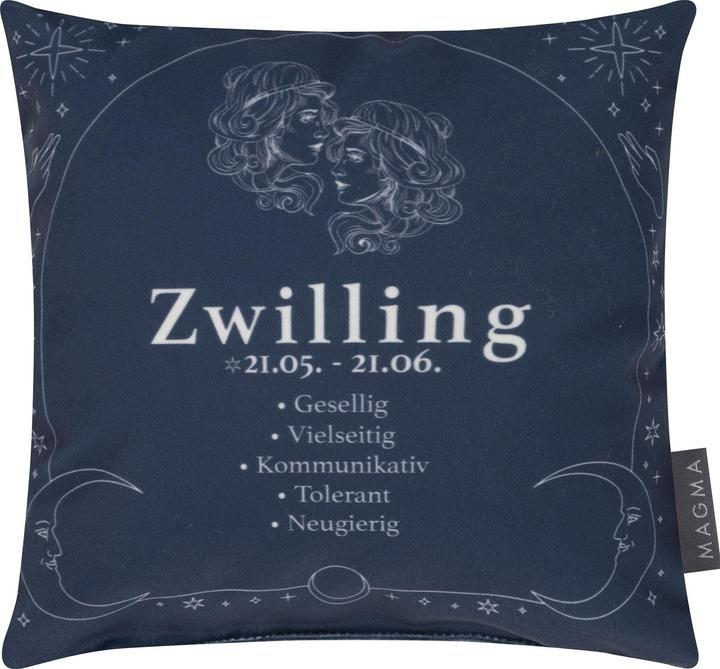 HTI-Living Dekokissen Sternzeichen Zwillinge (20 x 20 cm)