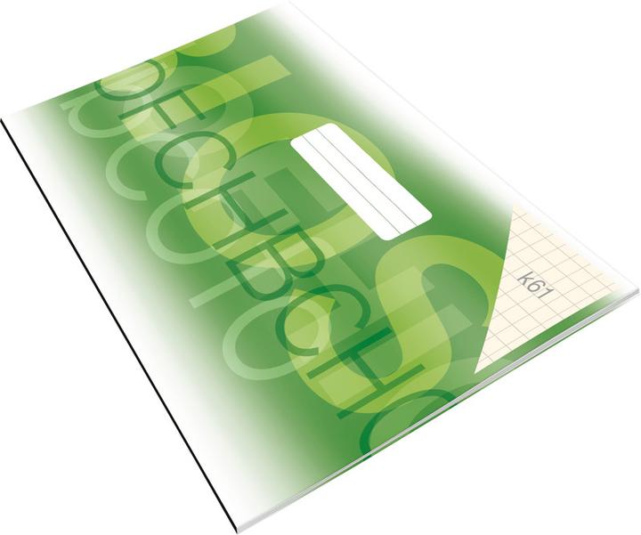 Produktbild NoName Schulheft (A5, Quer, Kariert, Harter Einband)