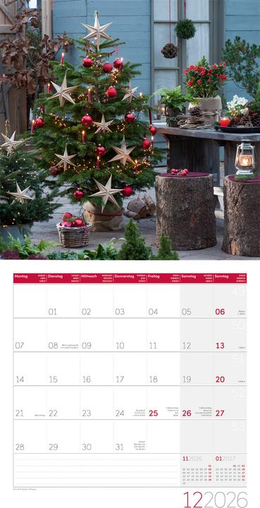 Produktbild In meinem Garten Kalender 2026 - 30x30 (30 x 30 cm, Harter Einband, Deutsch, Französisch, Englisch, Italienisch)