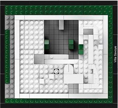 Actual product image LEGO Architecture Villa Savoye (21014, LEGO Architecture)