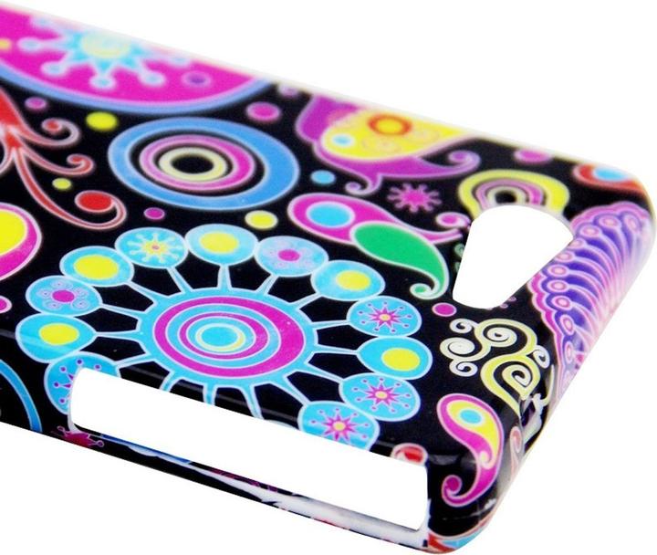 Produktbild König Design Schutzhülle Handytasche Etuis TPU für Handy Sony Xperia Z3 Compact Buntes Muster Abstrakt (Sony Xperia Z3 Compact)