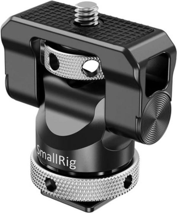 SmallRig Swivel and Tilt Monitor Mount with Cold Shoe (Monitor Accessories)