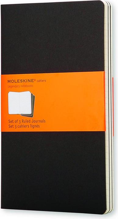 Actual product image Moleskine Cahier Pocket Set of 3 (A6, Lined, Soft cover)