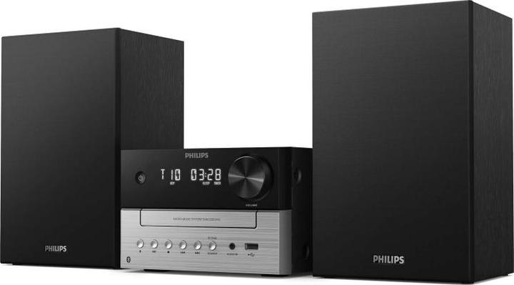 Philips TAM3205M2/12 Mini Stereoanlage schw (Bluetooth, CD Player, 1x 20 W)