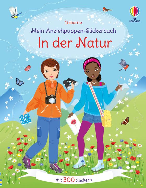 Produktbild Mein Anziehpuppen-Stickerbuch: In der Natur