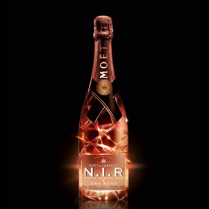 Actual product image Moët & Chandon Rosé N.I.R. Nectar Imperial Dry Luminous Edition (1 x 75 cl)
