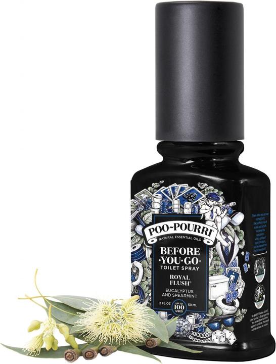 Poo-Pourri ROYAL FLUSH - Duftkombination aus Eukalyptus und Grüner Minze
