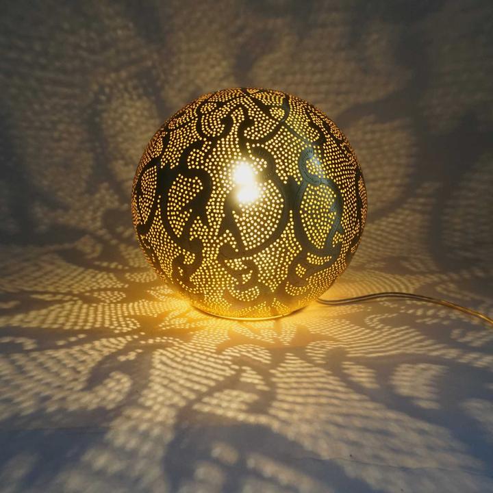 Actual product image Sweet Mint Oriental Lamp Rangi Filigree (E14)