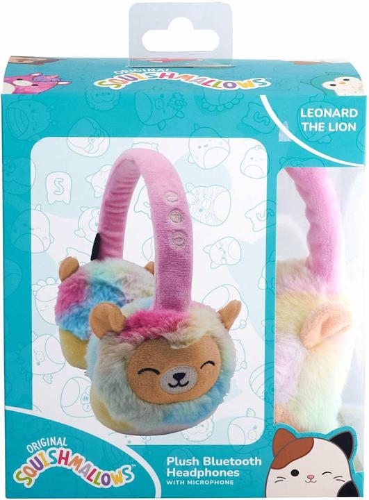 Image du produit Squishmallows Écouteurs Bluetooth Leonard le Lion en peluche