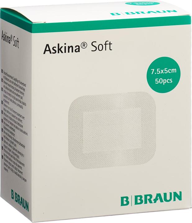 Askina Soft Vlies-Wundschnellverband selbstklebend steril (50 x)
