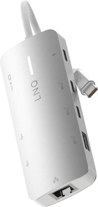 LINQ Connects 8in1 8K PRO USB-C Multiport Hub 140W (USB-C, 8 Ports)