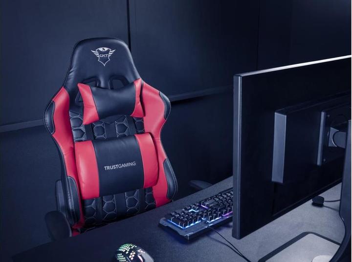 Immagine prodotto Trust Sedia da gioco GXT708R RESTO, Nero Rosso