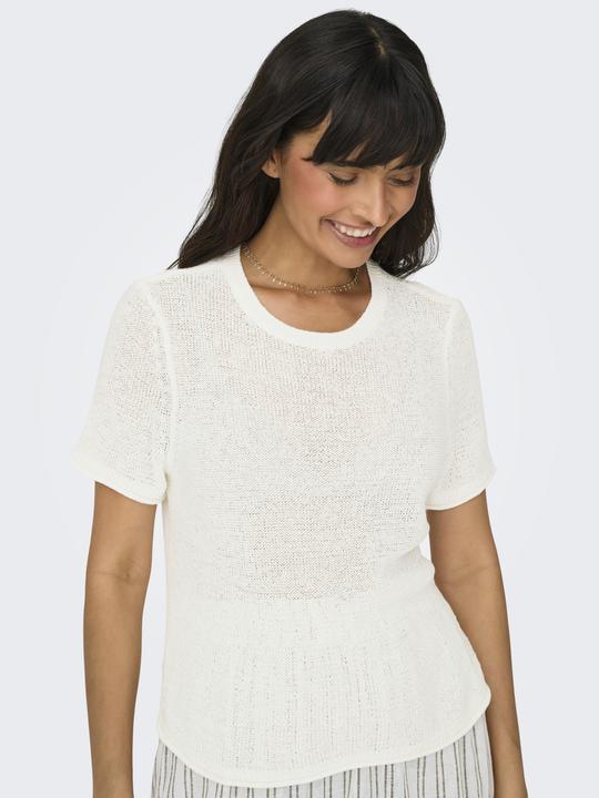 Actual product image Only Regular fit Round neck Low shoulder Carry bag Knitted top (XS)