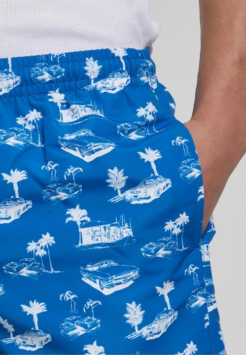 Produktbild Urban Classics Pattern Swim Shorts - 4984 (S)