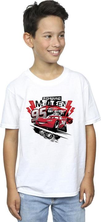 Actual product image Disney Boys Cars Lightning McQueen Collage T-Shirt (128)