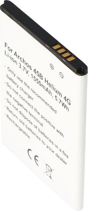 Produktbild AccuCell Akku Archos 50c Neon, AC1850A, 45 Helium 4G, 45b Helium 4g