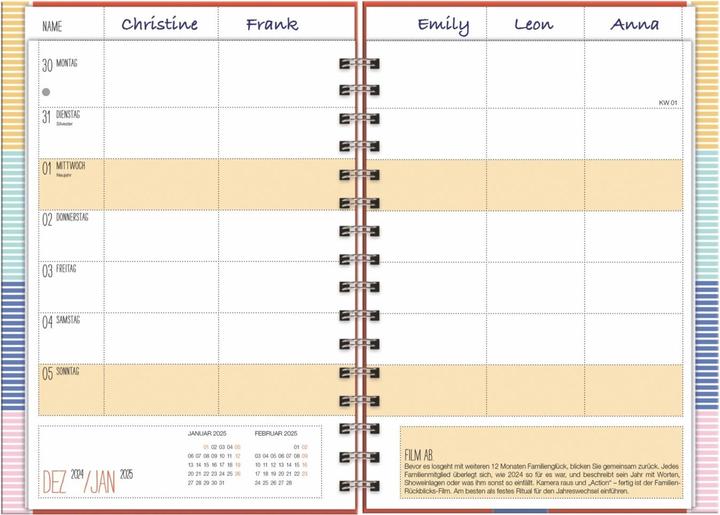 Produktbild Heye Mama Familienplaner (A5, Deutsch)