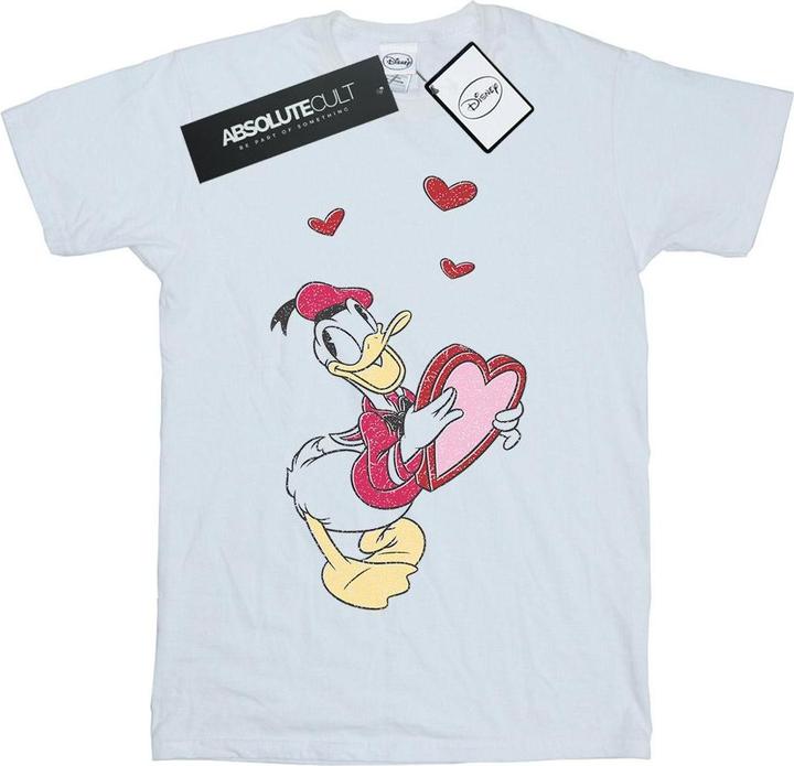 Disney Donald Duck Love Heart TShirt (L)