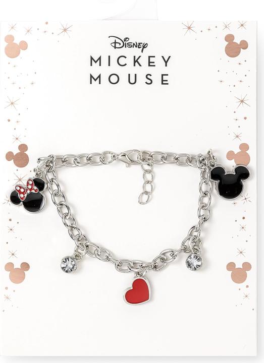 Immagine prodotto Disney Bracciale Mickey e Minnie Mouse (Argento)