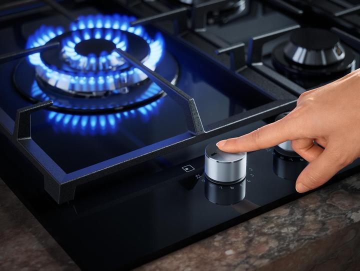 Produktbild AEG HGB64200SM - Slim Line - Inbouw gaskookplaat