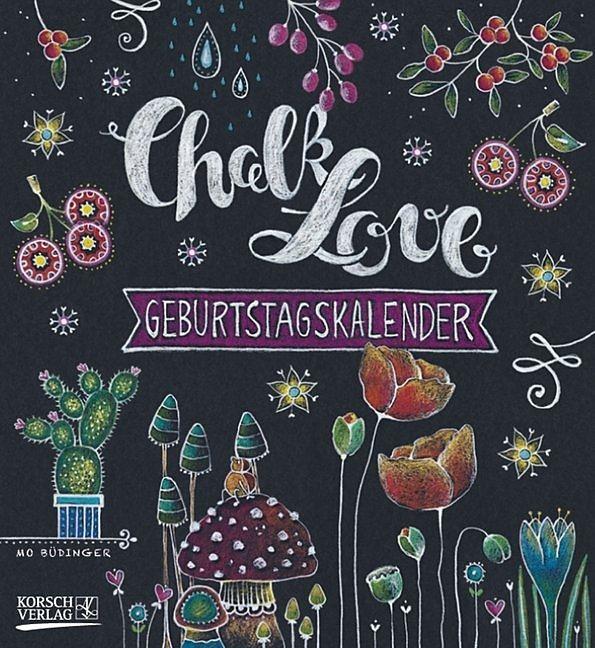 Image du produit Calendrier d'anniversaire Chalk Love (Spécial, Allemand)