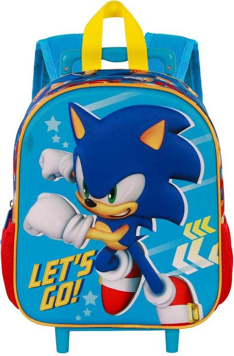 Actual product image Karactermania Small 3D Backpack with Wheels Go