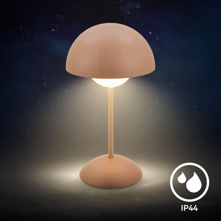 Produktbild Briloner Brilo unplugged KUGLE Akku LED Tischleuchte, stufenlos dimmbar - Coffee (250 lm)