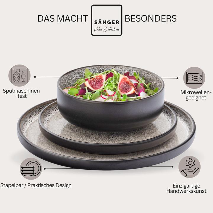 Produktbild Sänger Geschirr Tafelservice Luxor (24 Stück)