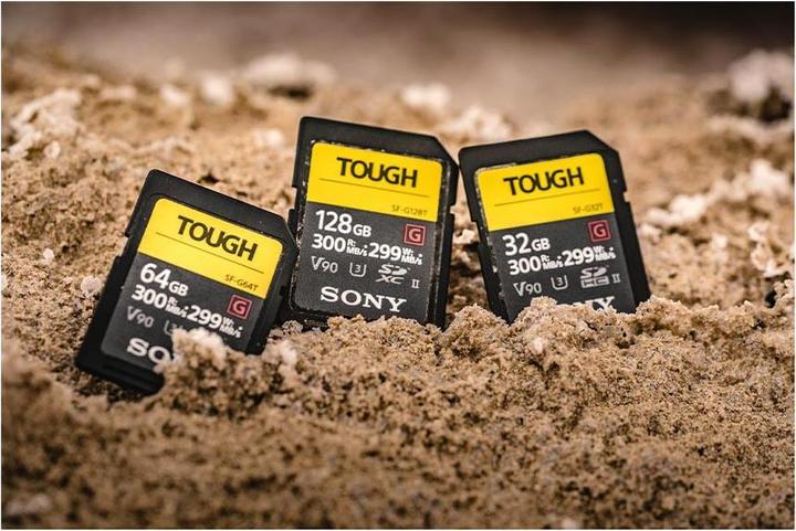 Productafbeelding Sony SF-G Tough SDXC UHS-II (128 GB, SDXC, U3, UHS-II)