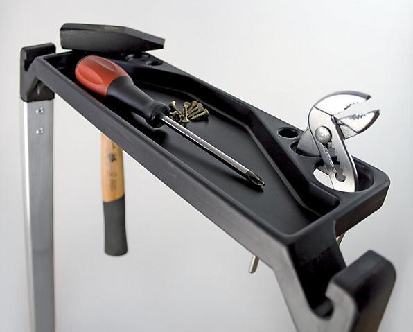 Produktbild kaiserkraft Alu-Klapptreppe (Trittleiter, 55 cm)
