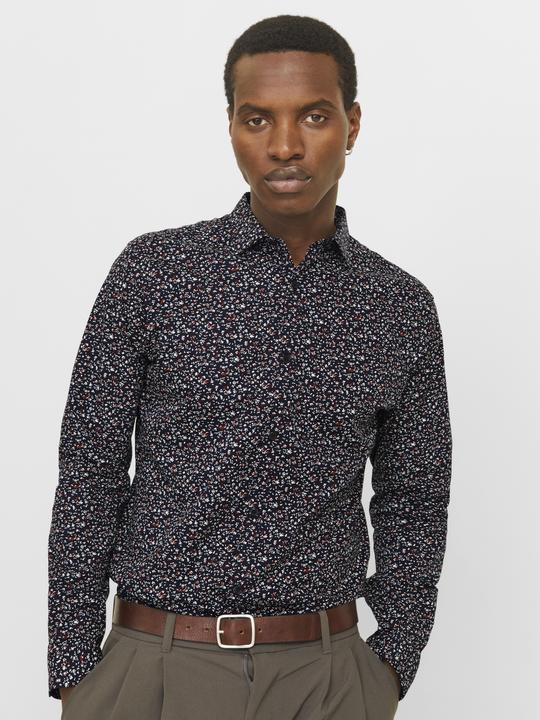 Produktbild Jack & Jones Jprblablackpool Print L/S Shirt Sn (XL)