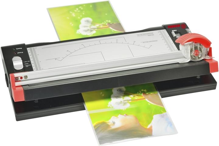 Produktbild Ecobra Sicherheits-Rollenschneidemaschine DIN A4 + Laminiergerät 2 in 1 Ausführung: Rollenschneider + Lamin (A4)