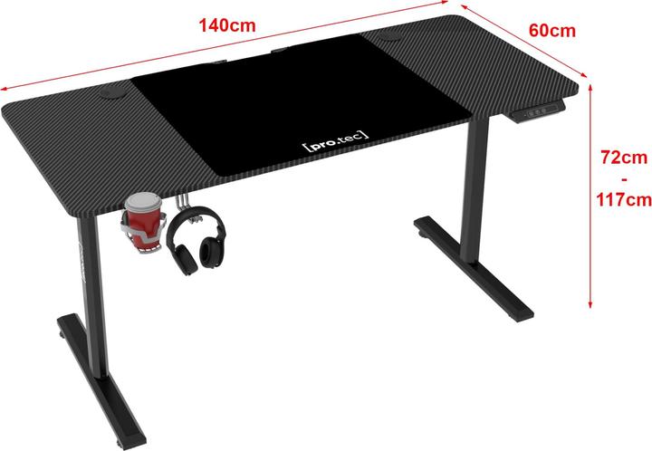 Produktbild Pro-Tec Hayward (140 x 60 x 117 cm)
