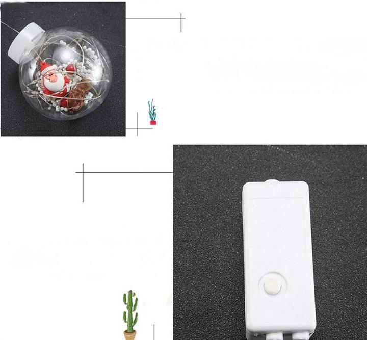 Actual product image Cover-Discount Christmas baubles fairy lights (3 m)