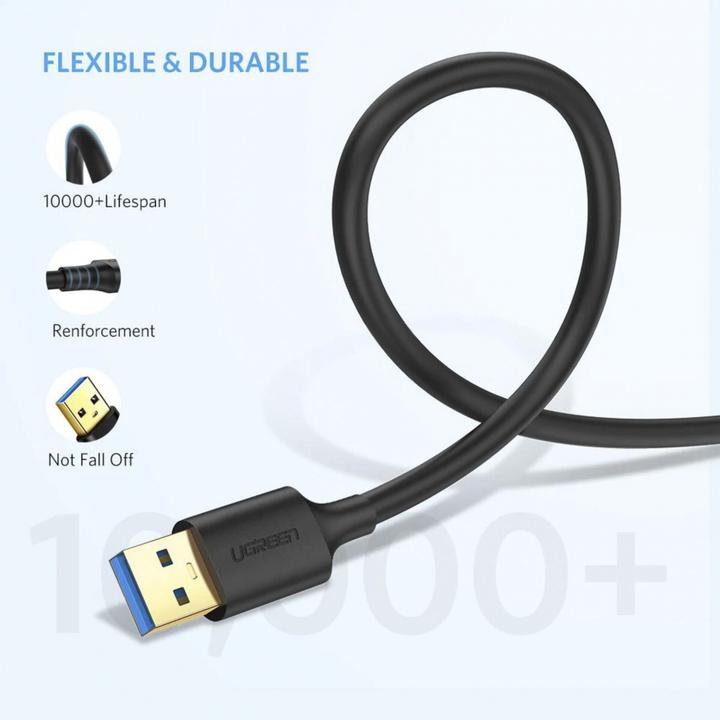 Immagine prodotto Ugreen Cavo da USB-A 3.0 a USB-A 3.0 (1 m, USB 3.0)