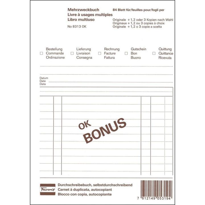 Produktbild Favorit OK Bonus (84 x)