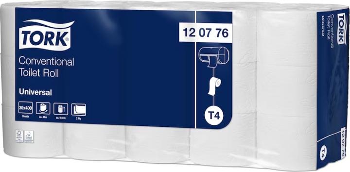 Productafbeelding Tork Toiletpapier T4 Universeel 2-laags 30 rollen (30 x)